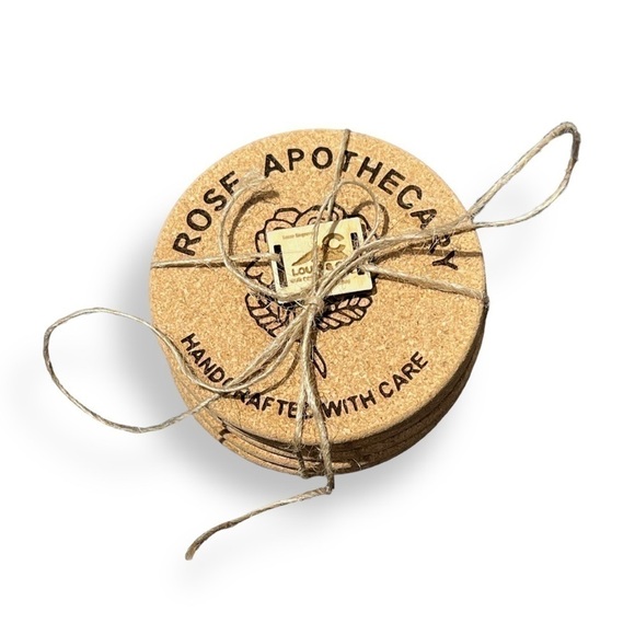 Custom Engraved Funny Cork Coasters! LouisAndCo.Shop - Picture 2 of 9